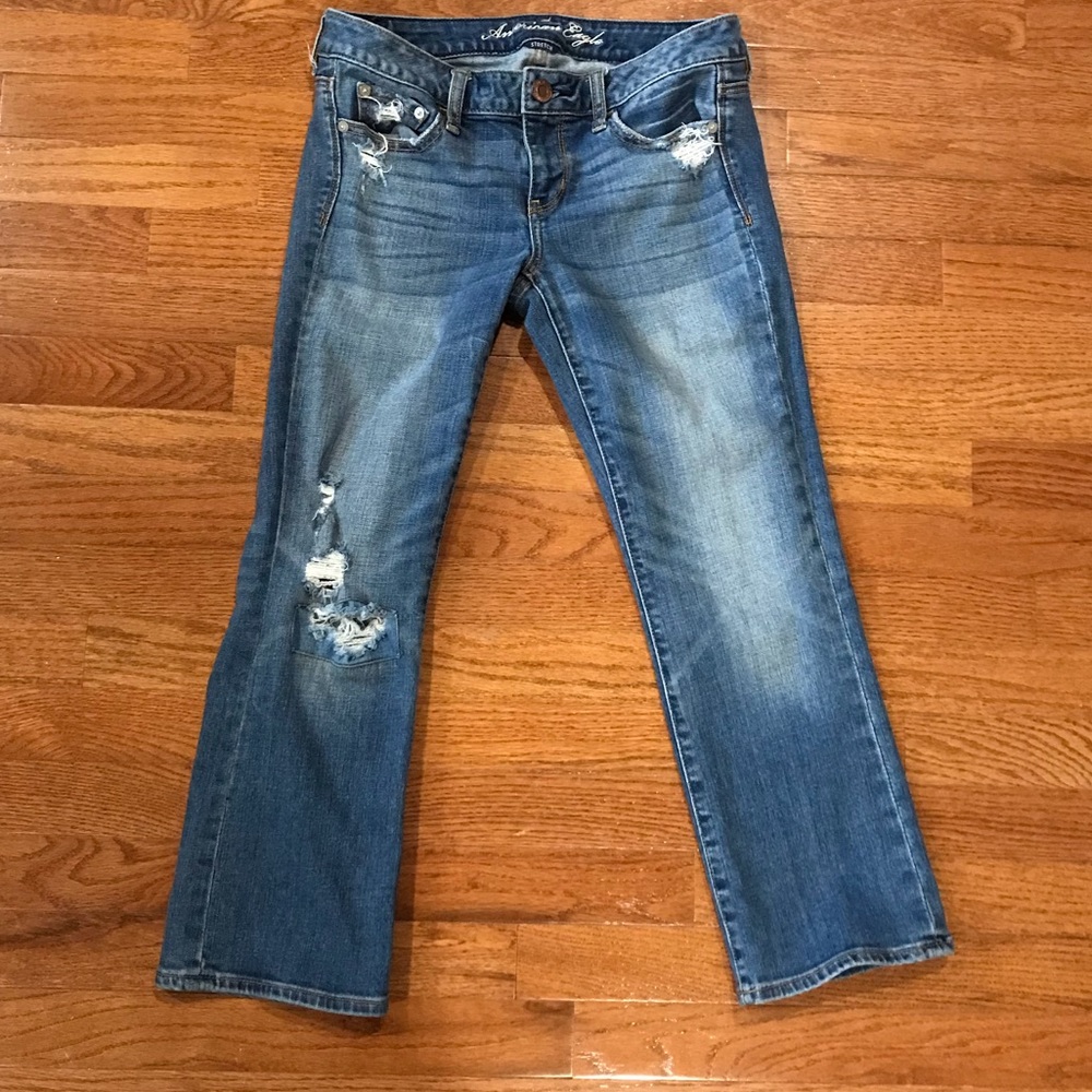 American Eagle Vintage Flare Jean Capris